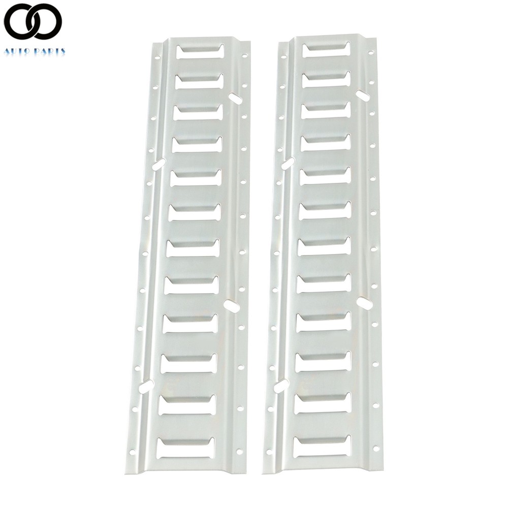 For Trailers Secure Load 6 Pack 2' E Track Tie Down Rail Kit Galvanized Steel