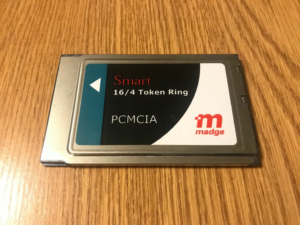 Madge Networks Token Ring Smart 16/4 PCMCIA Ringnode Mk2