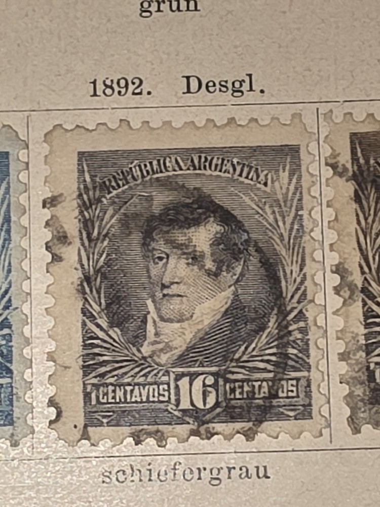 Foreign Argentina 16c Stamp Used - #I742