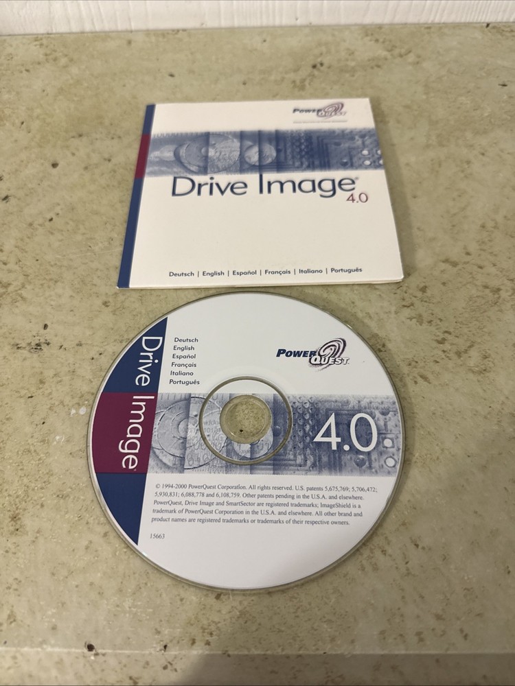 Drive Image 4.0 User Guide Computer Software