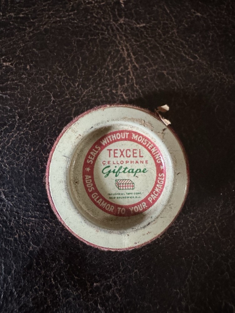 VTG  TEXCEL CELLOPHANE GIFTAPE- 1.25"