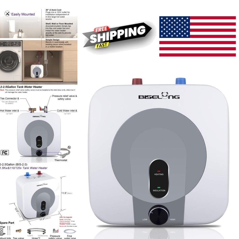 Lightweight Stainless Steel Water Heater with Easy Installation for Food Trucks