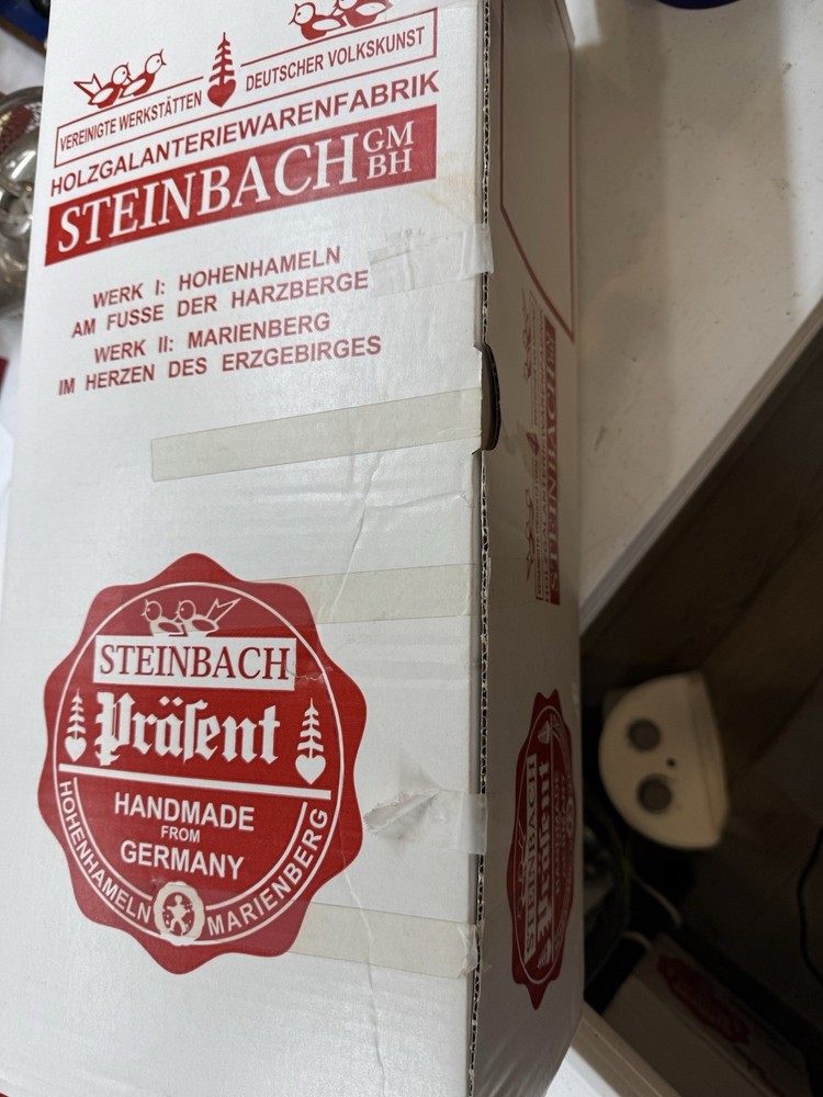 Steinbach Volkskunst Germany Extraordinary Caesar Soldier Nutcracker Figure 20"