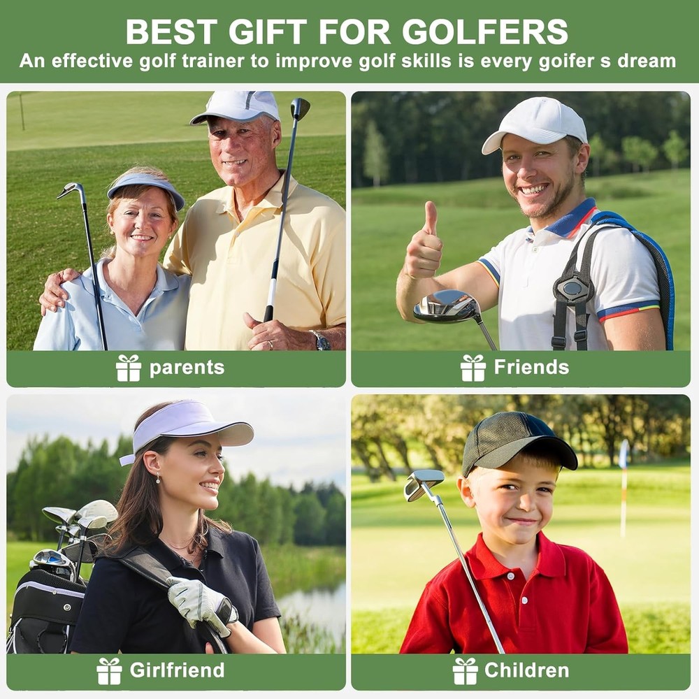 Golf Alignment Stick Holder,Professional Swing Trainer,Golf Swing Plane Trainer