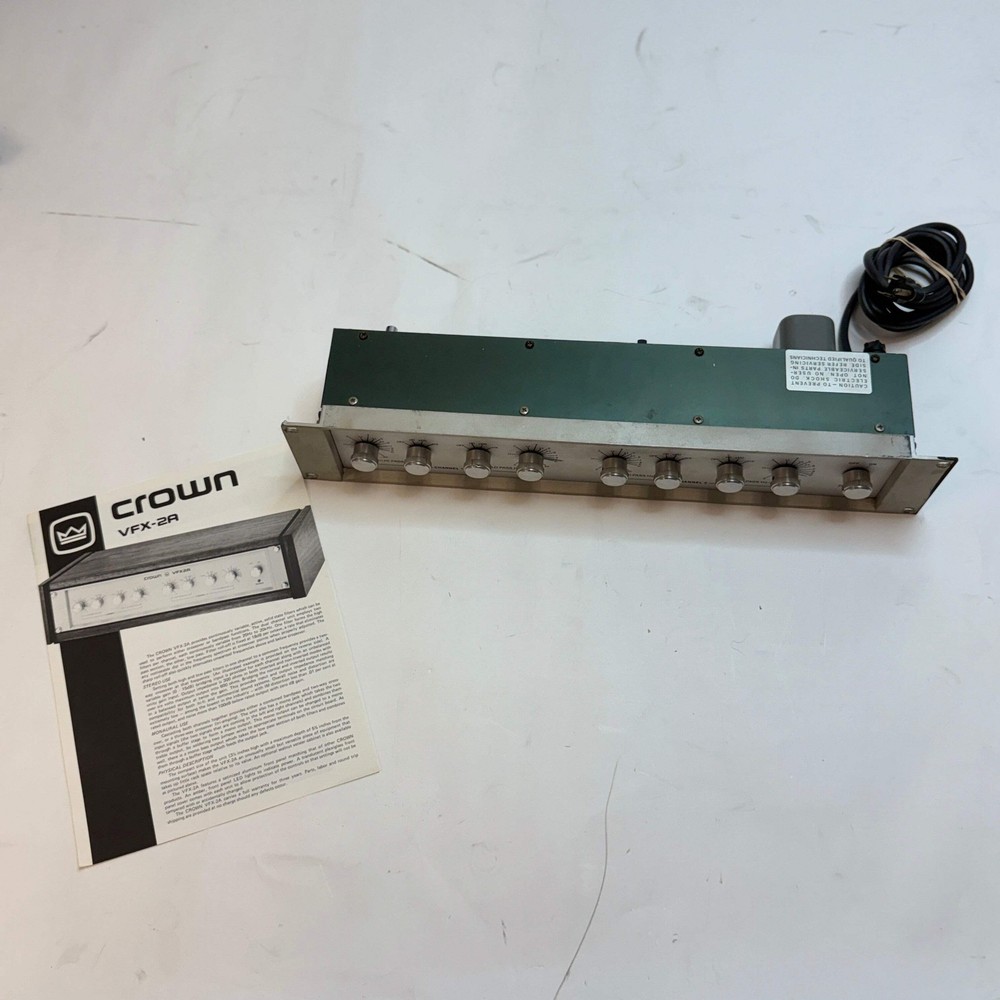 Crown VFX-2 FX Processor READ