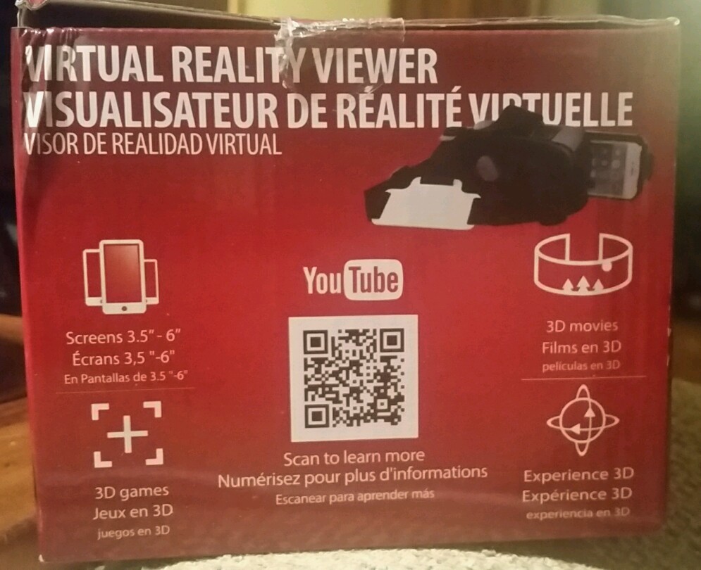 VR VUE II VIRTUAL REALITY VIEWER