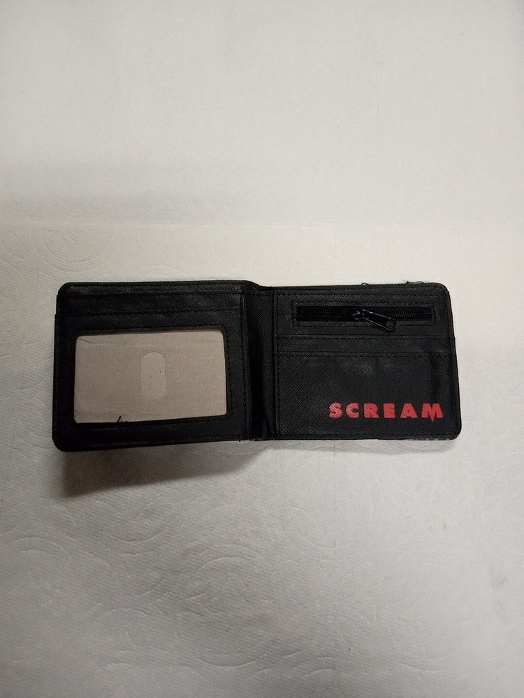 Scream Print Bi-Fold Wallet