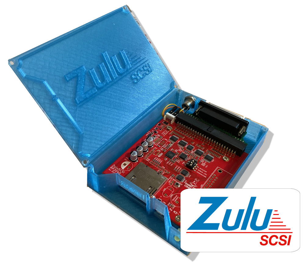External ZuluSCSI with Case - RP2040 Fully Set up Plug-n-Play