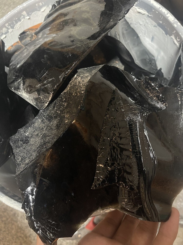 FLINT KNAPPING OBSIDIAN MATERIAL PREFORMS/SPALLS 10 Lb