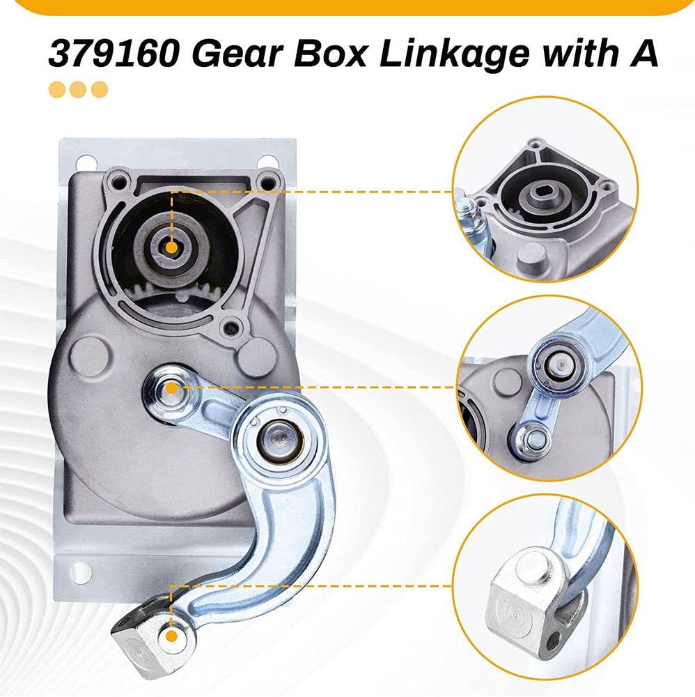 379160 Gear Box Linkage & Assembly "A" For Kwikee 22 32 40 Series Electric Steps