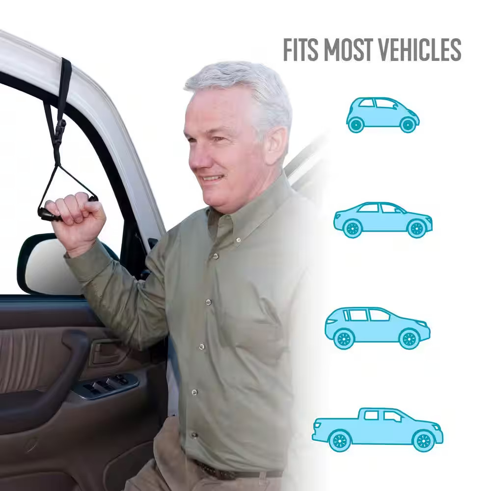 Black Car Caddie Auto Mobility Device