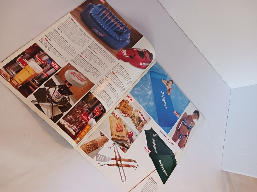Budweiser Genuine Collection Gift Catalog - Summer 1998