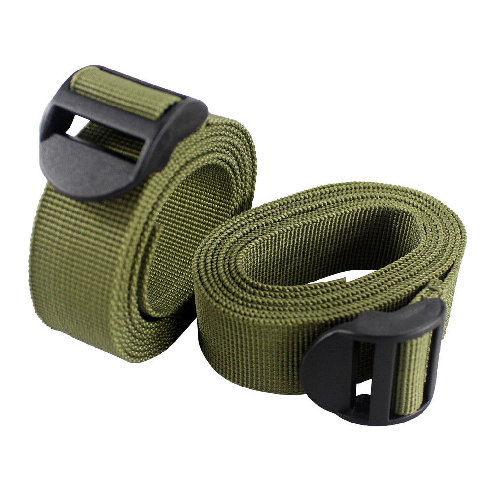 2pcs Tactical Molle Nylon Webbing Heavy Duty Utility Strap Backpack Accessories