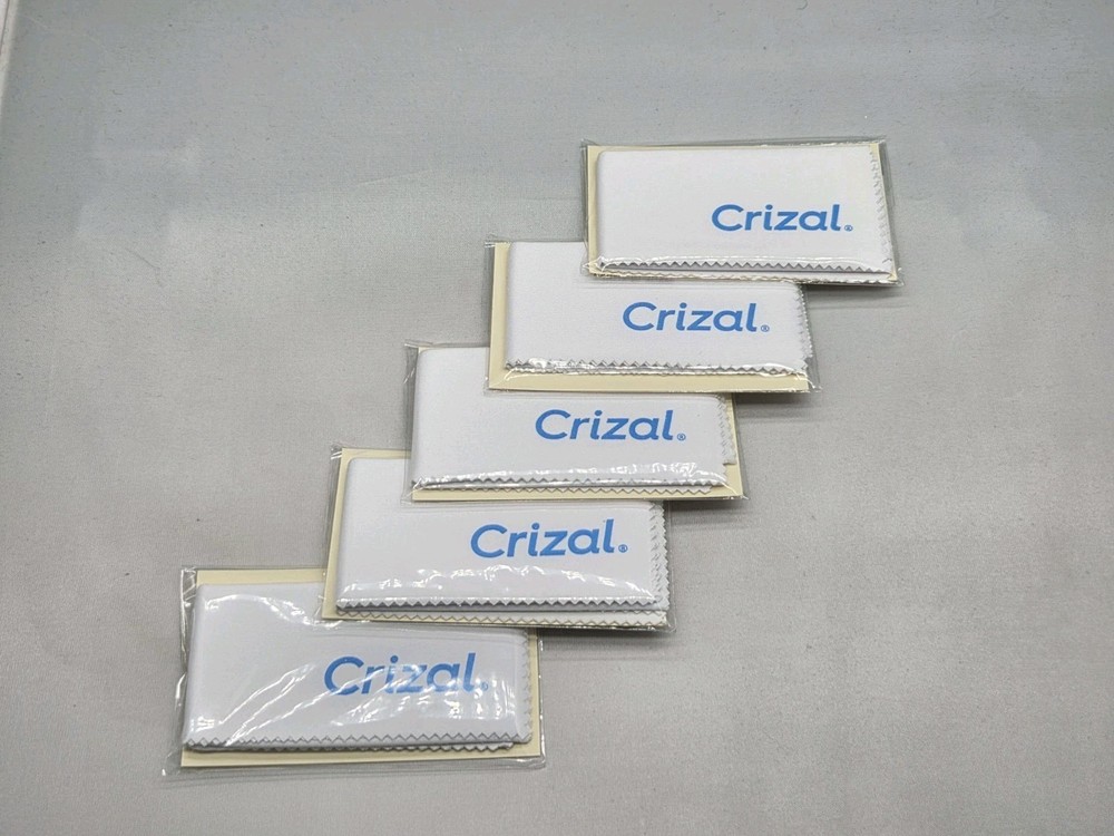 5-Pack Bundle Crizal Micro Fiber Eyeglass Cloth