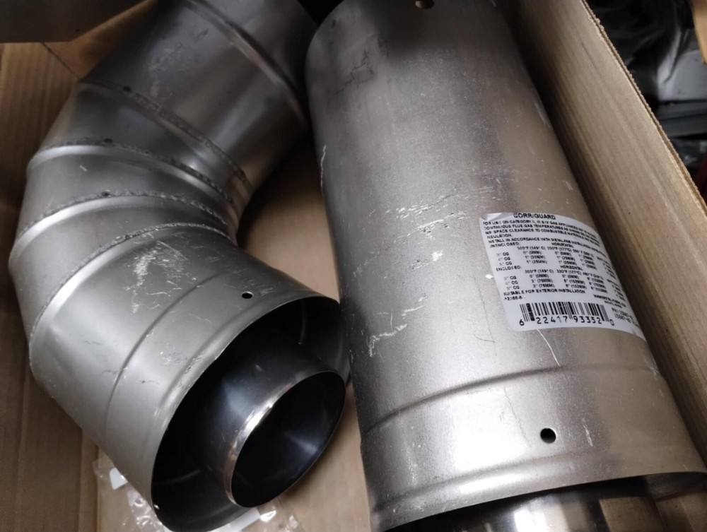 Rheem Horizontal Stainless Steel Concentric Termination Vent Kit RTG20210