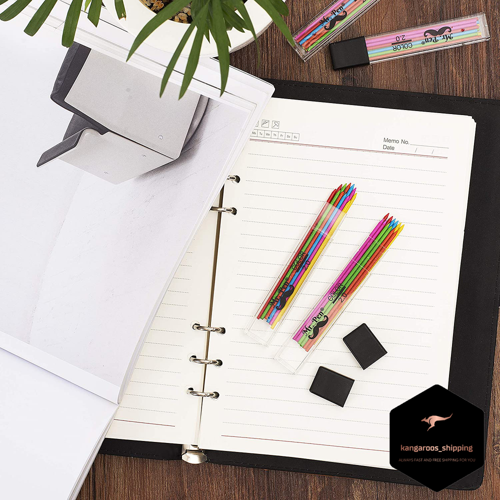 Mr. Pen Mechanical Lead Pencils Refills 2mm 48 Pack