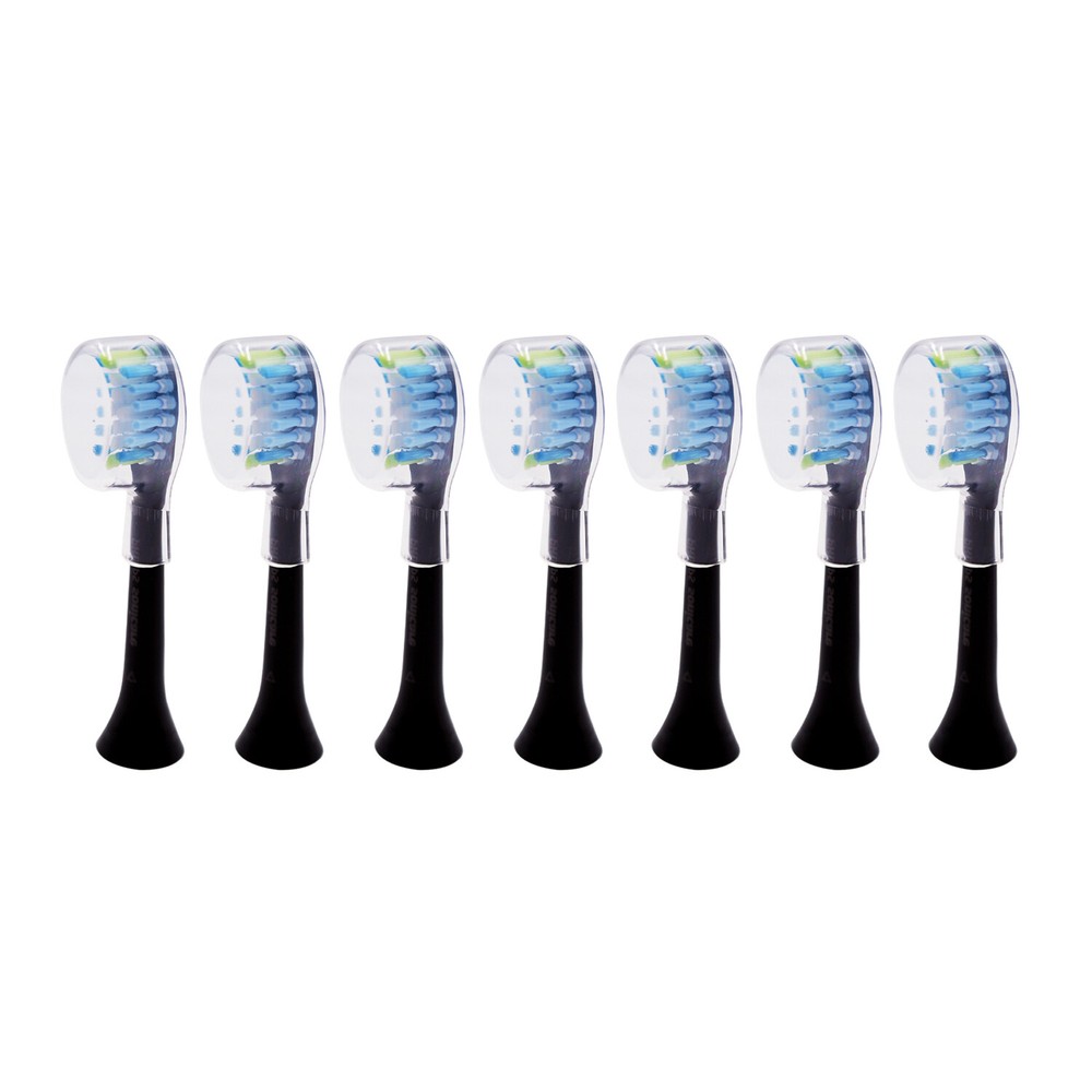 7-Pack Philips DiamondClean AdaptiveClean Replacement Black Brush Head | w/o Box