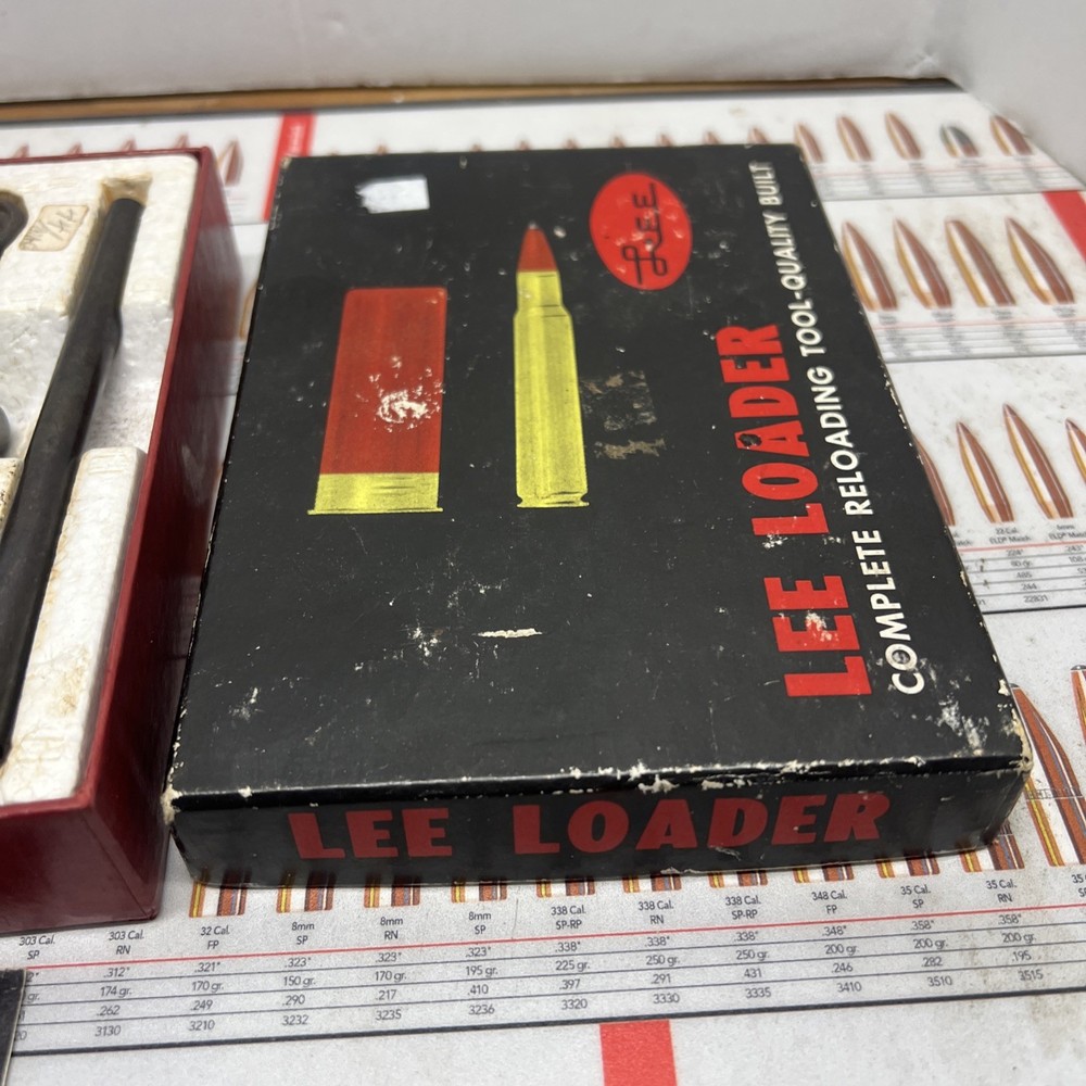 VINTAGE LEE LOADER PISTOL RELOADING TOOL 44 MAG & FLARING TOOL