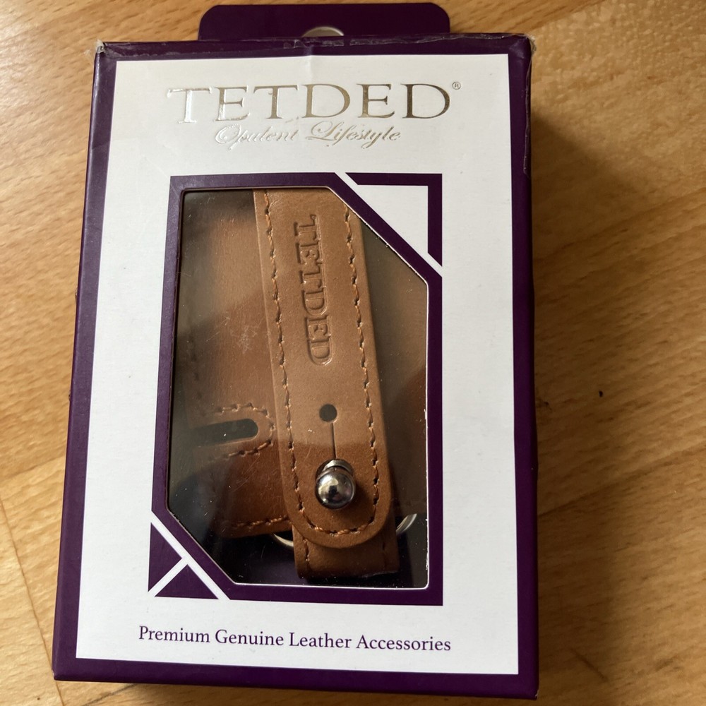 Leather keyring