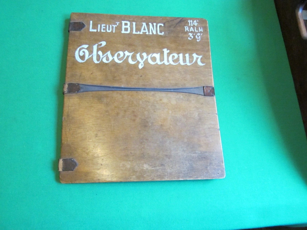 Antique German Primitive Military Portfolio/Folder.