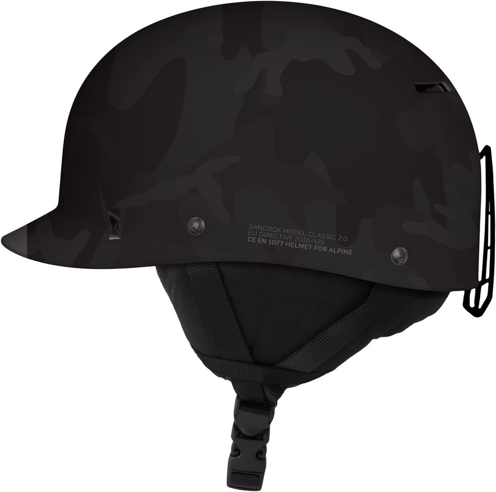 SANDBOX CLASSIC 2.0 MIPS / Snow Helmet - Black Camo - Medium - NIB