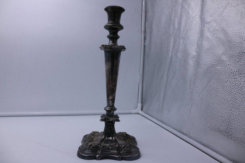 gorham sterling plated candle stick holder