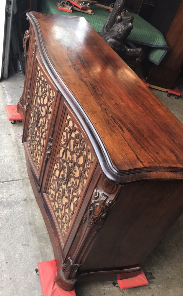 ROSEWOOD CONSOLE SERVER BUFFET
