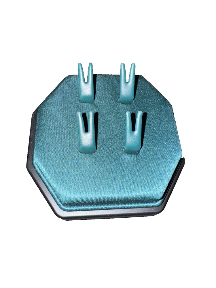 1 X 2 PCs Cufflink Display Pad Green