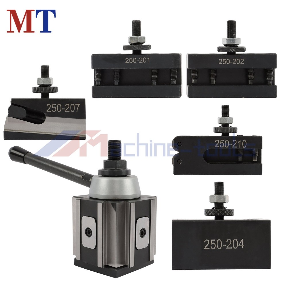 Industrial BXA Tool Post Set 250-200 for Precision Lathe Work