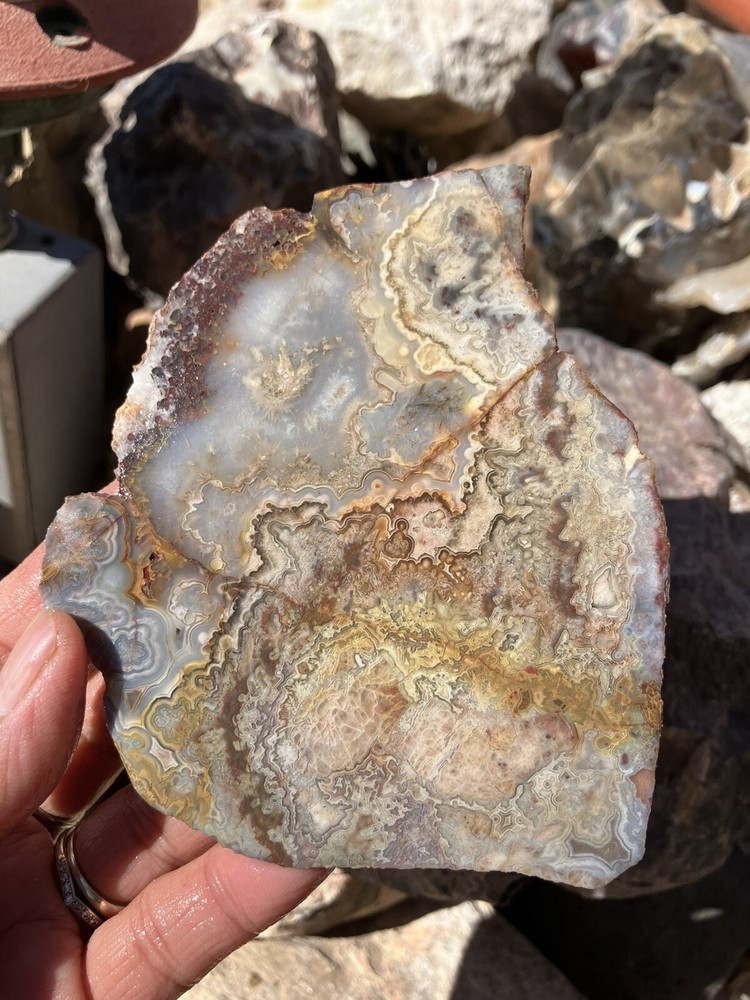 Crazy Lace Agate Slab