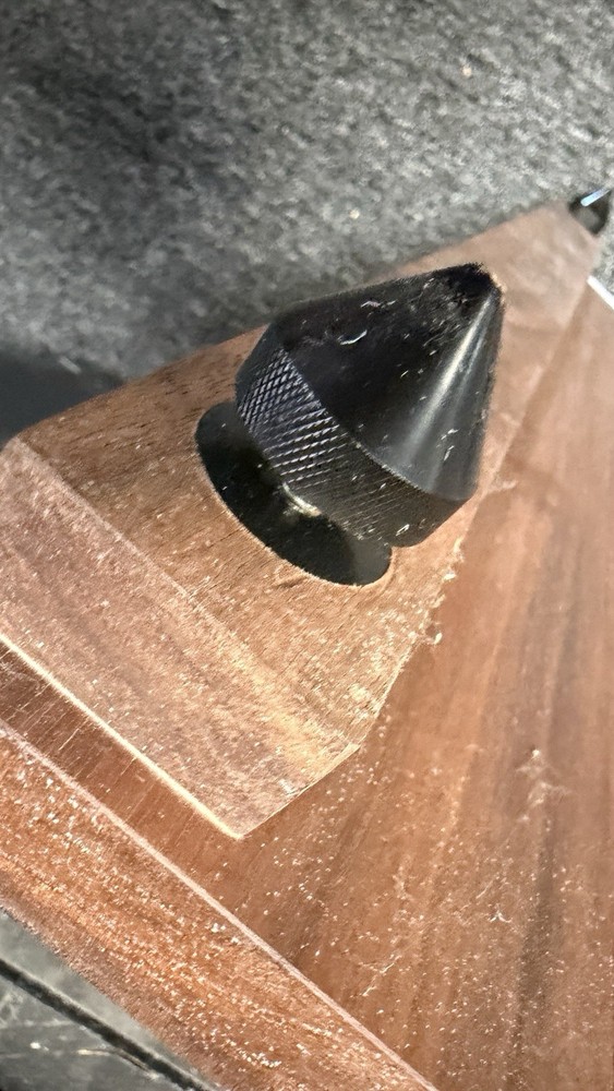 Walnut Speaker Isolation Plinth Audiophile Vibration Control Base Footed