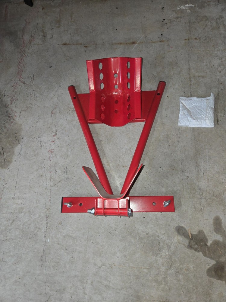 motorcycle front wheel chock stand
