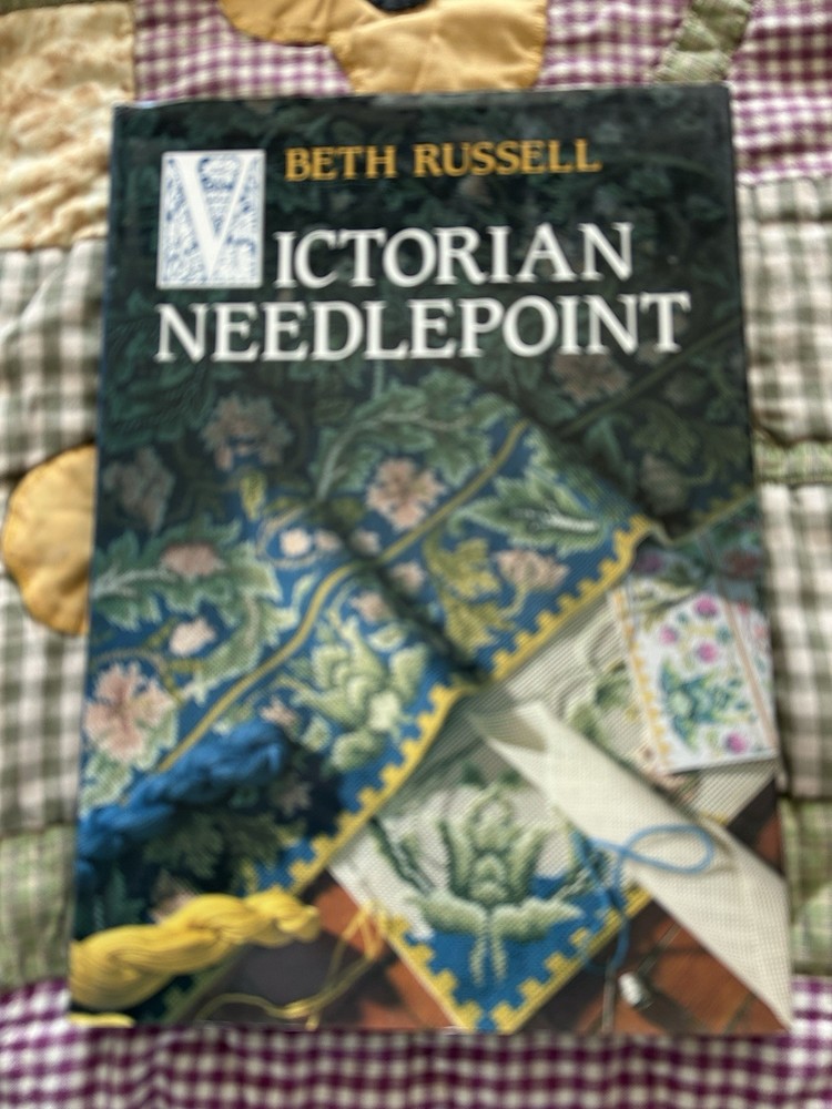 Group Of 4 Vintage Needlepoint Books For Needlework Enthusiasts Includes Pattern