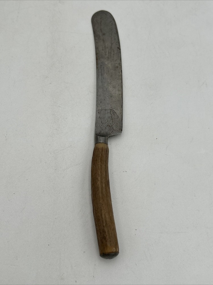 Antique Wilson Hawksworth & Moss Bone Handle Knife blade And Fork Set