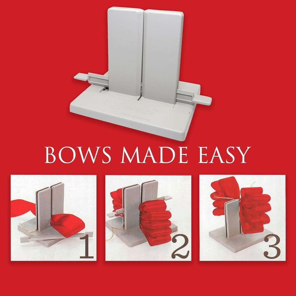 Versatile Bow and Favor Maker Kit with DVD - Create Beautiful Bows Easily