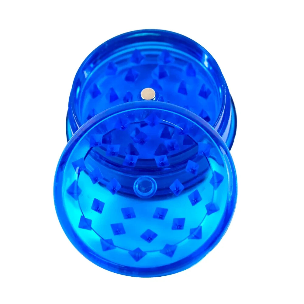 3" Blue Acrylic 2pc Grinder | 70MM