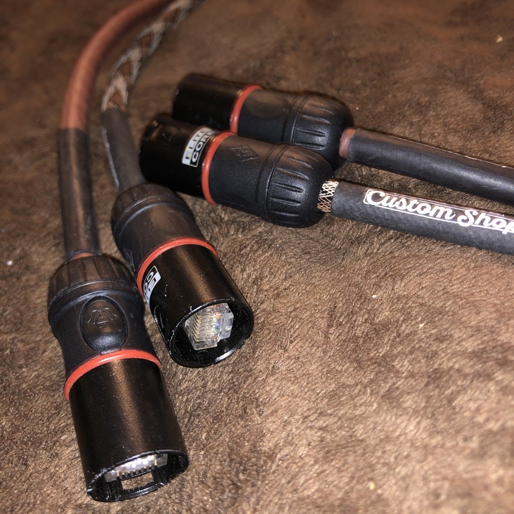 Elite Core SuperCat5e Ultra Flexible Shielded Tactical Cat5e with Ethercon 3ft