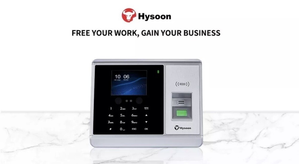 Hysoon Time Clock W/ Face and Fingerprint Recognition HY2000