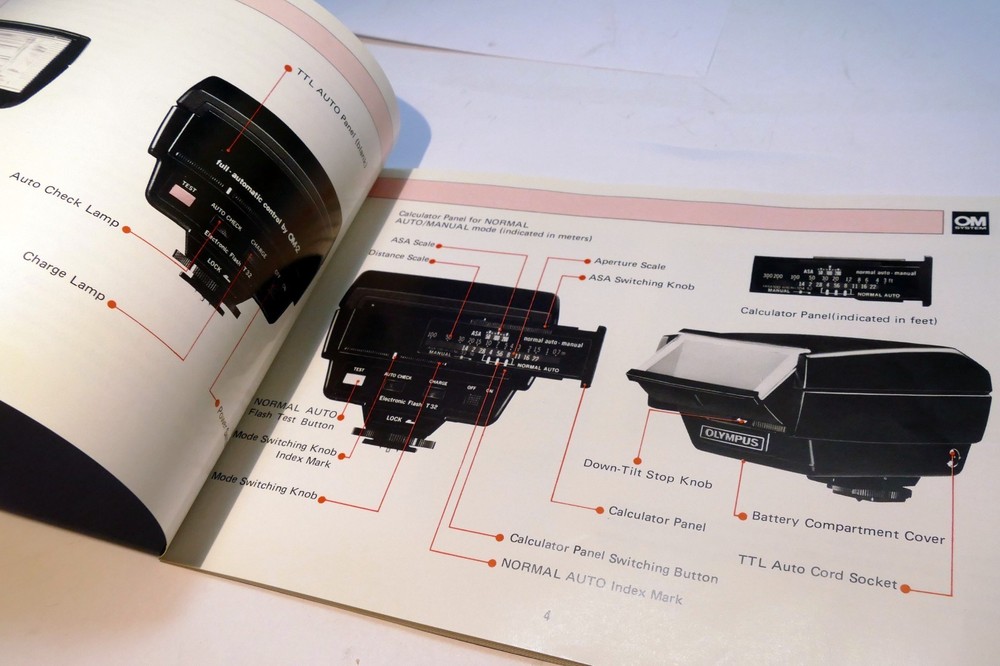 Olympus T32 OM system Guide Manual Instructions (EN)
