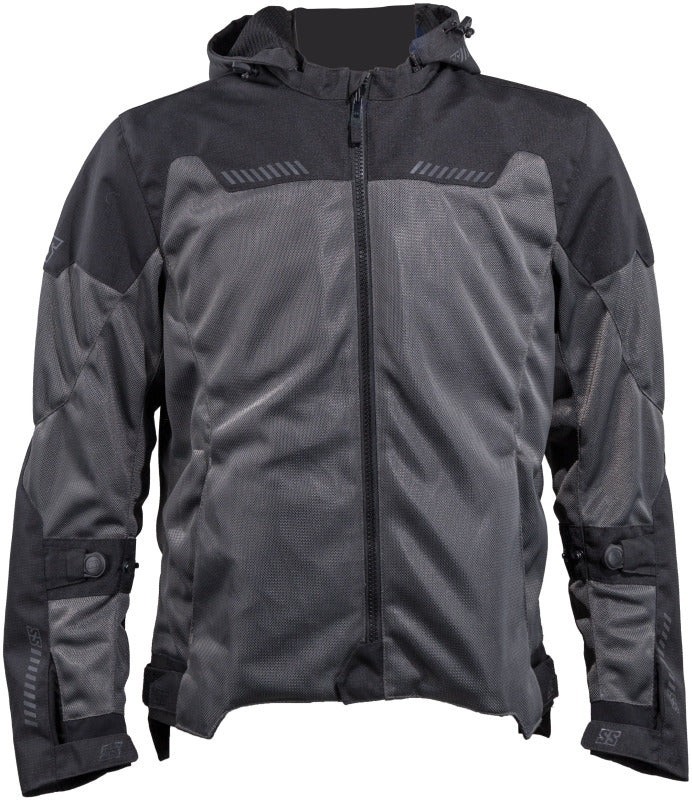 SpeedandStrength 609866 Trial By Fire Mesh Jacket Grey - Large