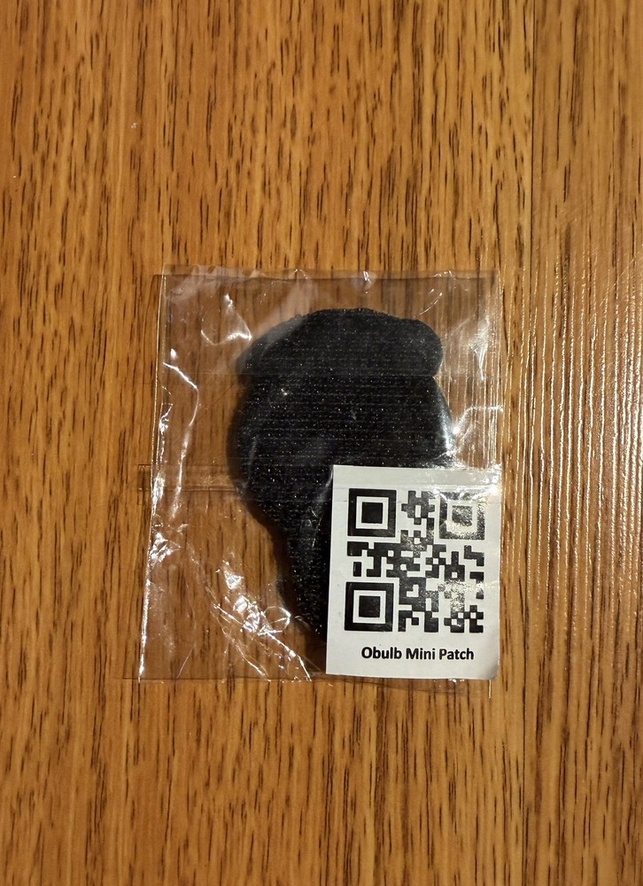 Olight Light Bulb Hook And Loop Patch Swag