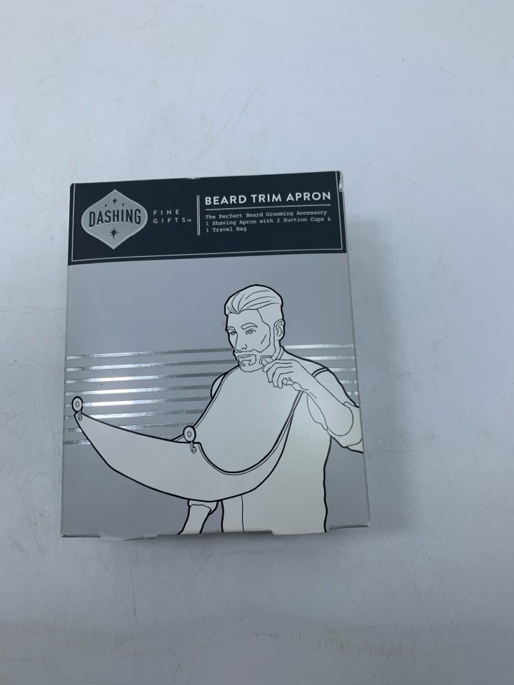 NIB BEARD TRIM APRON.