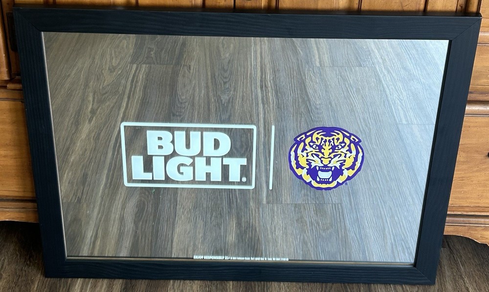 Bud Light LSU Mirror