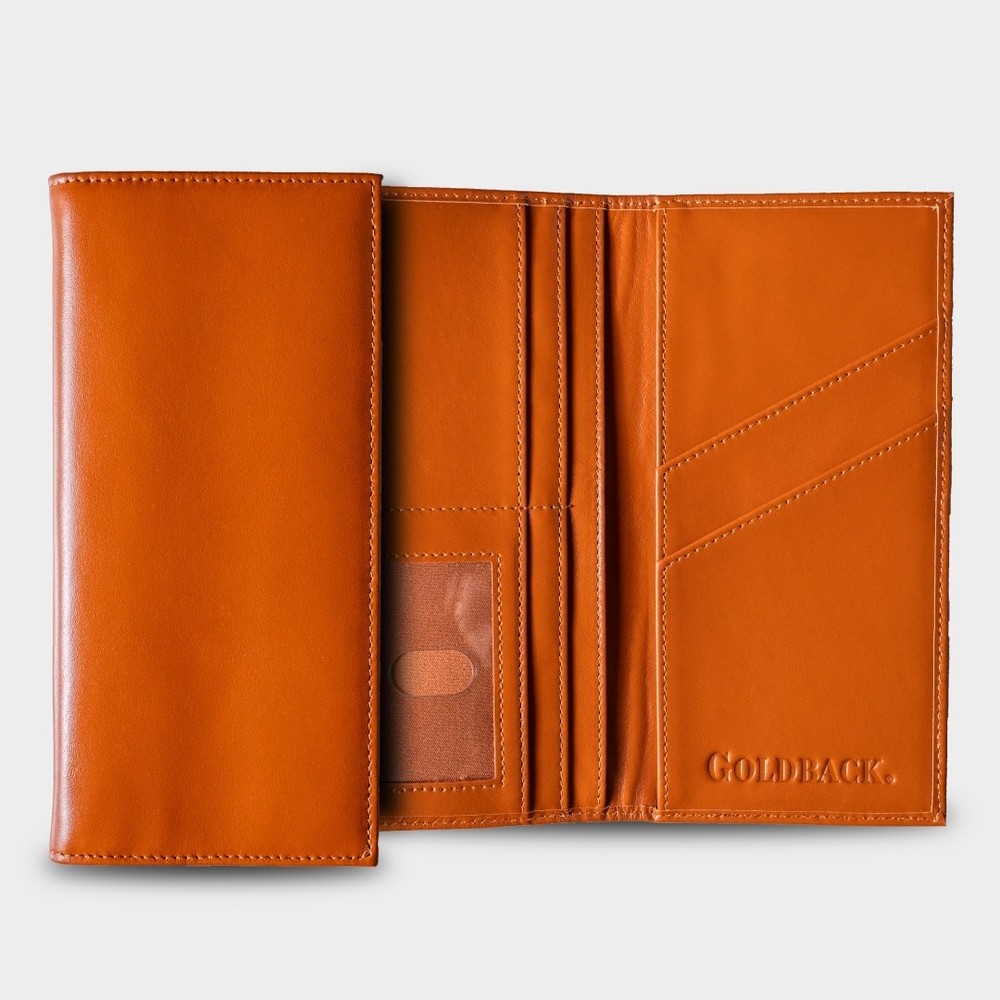 Goldback Brown "Outpost" Leather Wallet