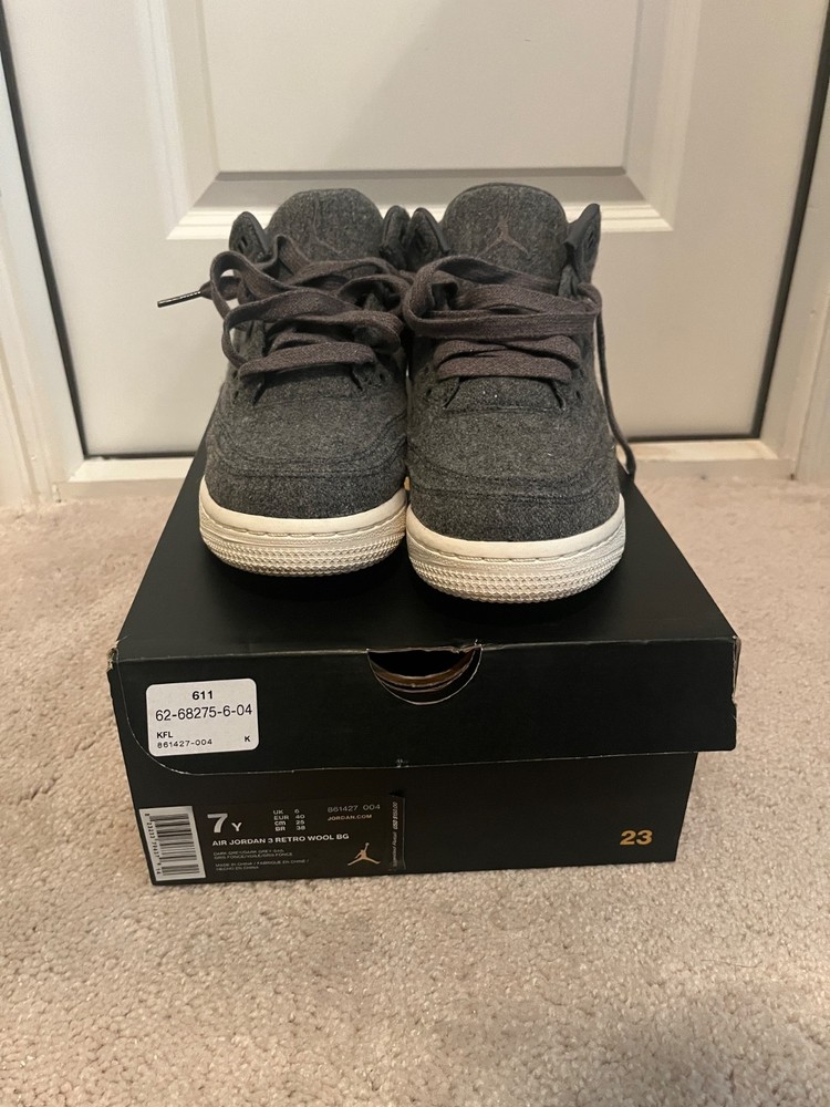 Air Jordan 3 wool gs