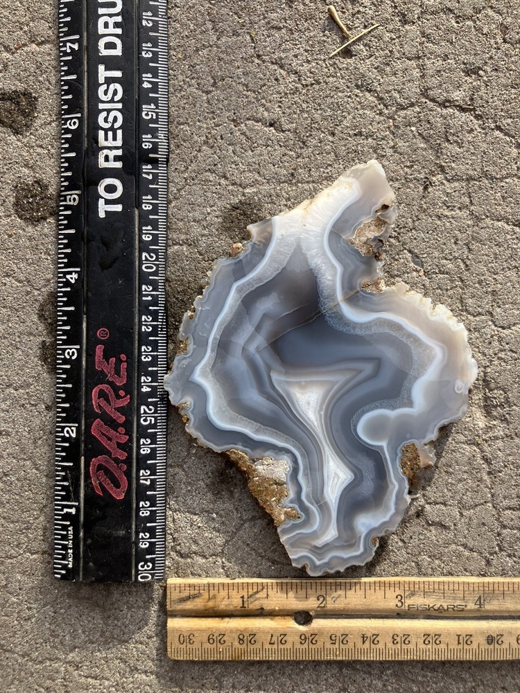 Luna Blue Agate Slab (NM)