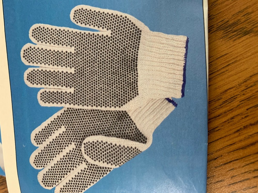 Double Dot Knit working Gloves (12 Pair)