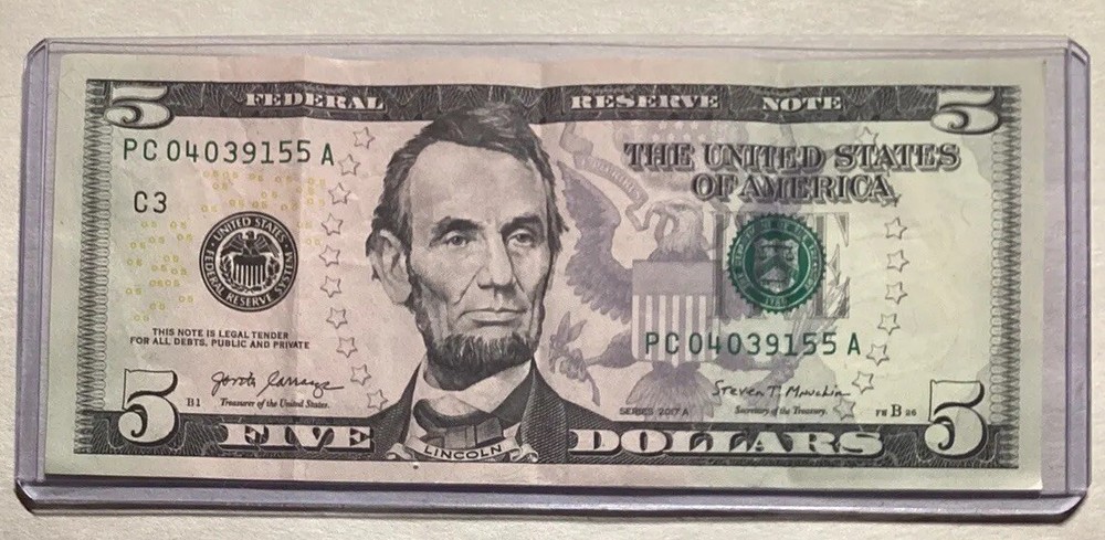 3 BCW Modern Currency Banknote Holder Rigid Toploader Case With Tracking!