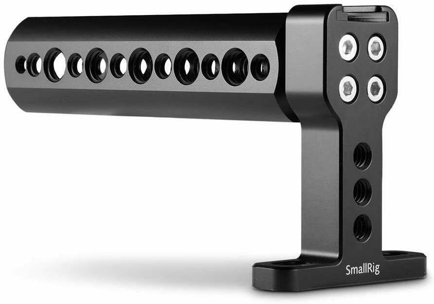 SmallRig Camera Top Handle Cheese Handle Grip w/ Cold Shoe Mount for Cage Rig