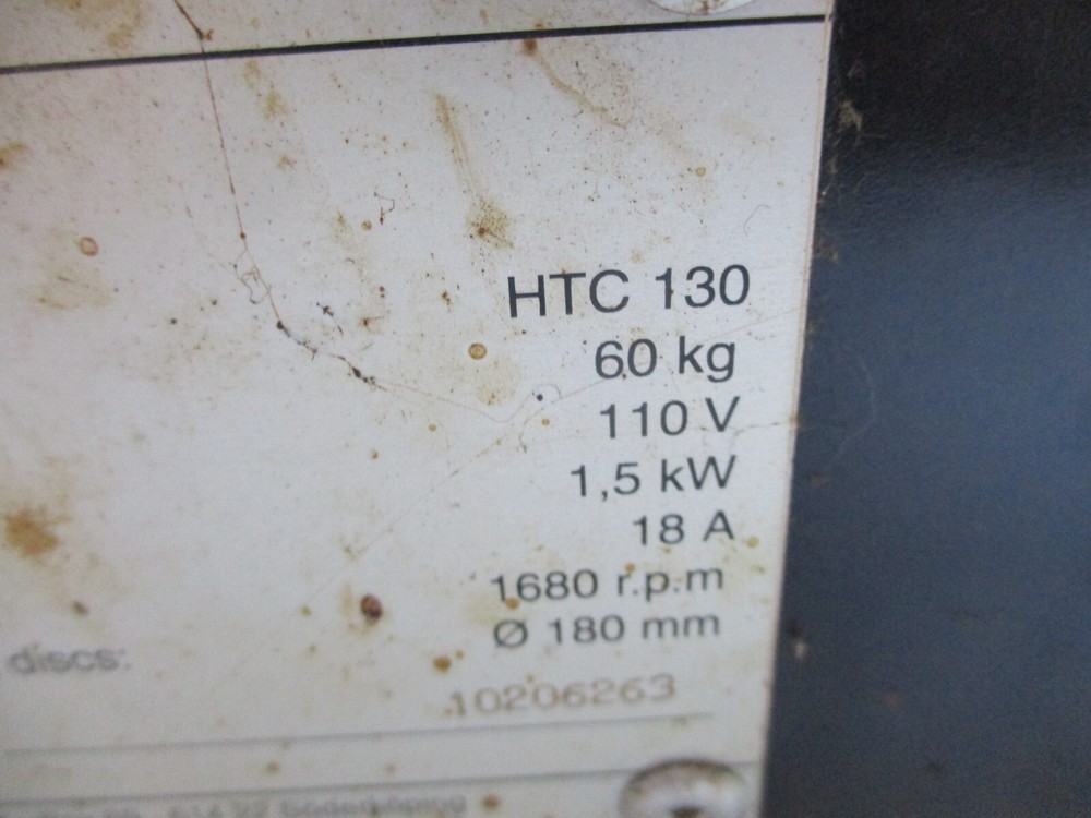 HTC 130 Floor Edge Grinder Polisher 110V 1PH DIAMOND HEAD